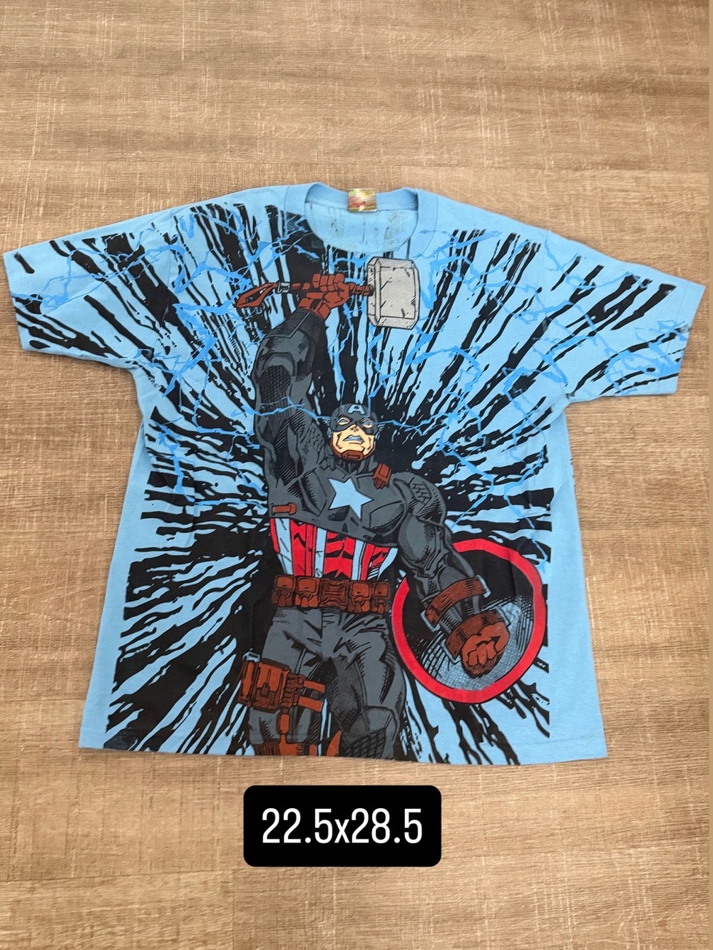 Vintagerush vintage rush rare captain America men’s large